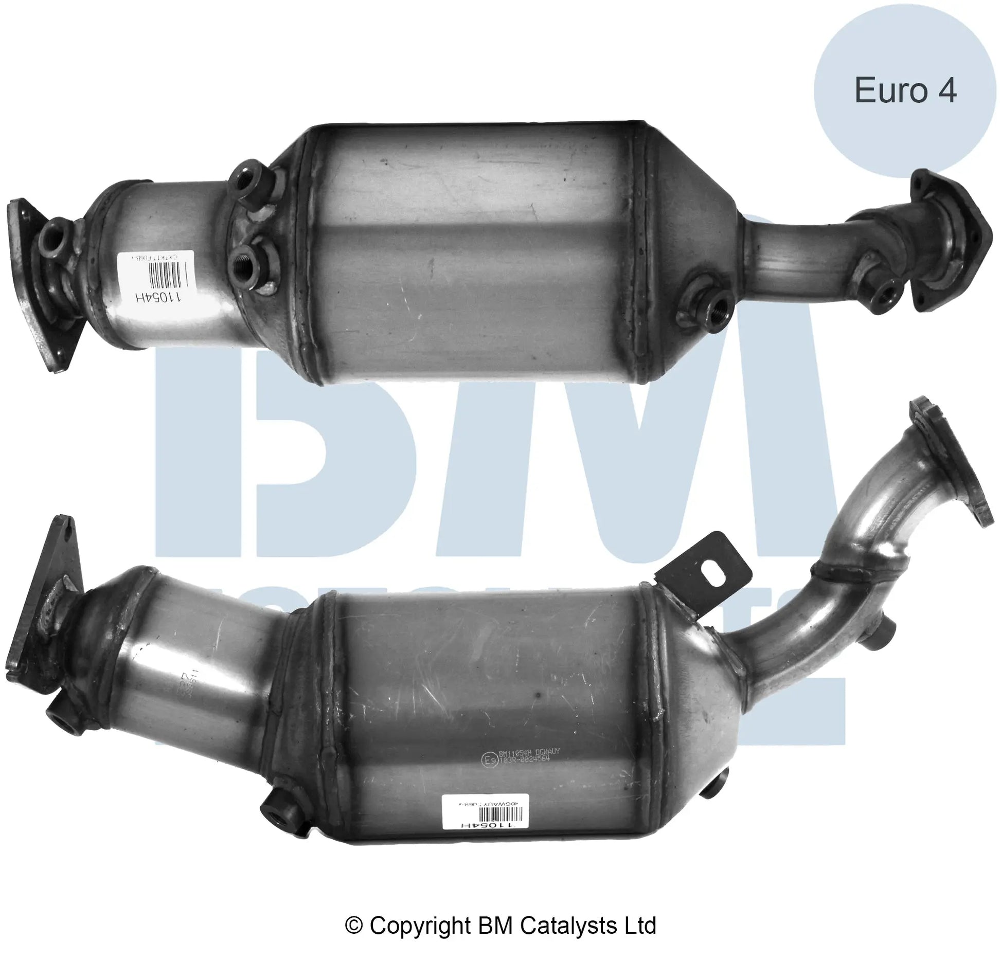HOMOLOGIERT DIESEL KAT & SIC DPF FÜR AUDI A4 2L DIESEL | EURO 4 | OEM: 8K0254750NX BM CATALYSTS