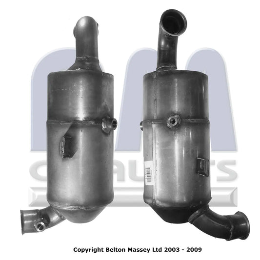 HOMOLOGIERT DIESEL KAT & SIC DPF FÜR CITROEN BERLINGO 1.6L DIESEL | EURO 4 | OEM: 173833 BM CATALYSTS