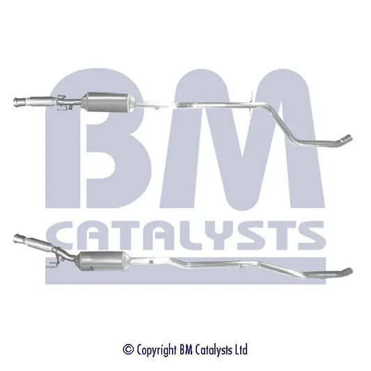 HOMOLOGIERT DIESEL KAT & SIC DPF FÜR CITROEN C5 2L DIESEL | EURO 5 | OEM: 1606411080 BM CATALYSTS