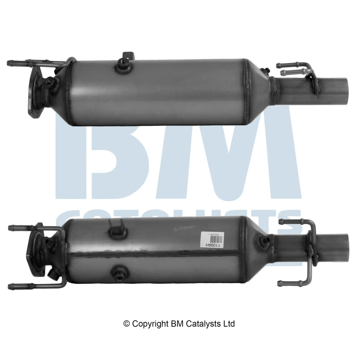 HOMOLOGIERT DIESEL KAT & SIC DPF FÜR CITROEN JUMPER 3L DIESEL | EURO 4 | OEM: 1356537080 BM CATALYSTS