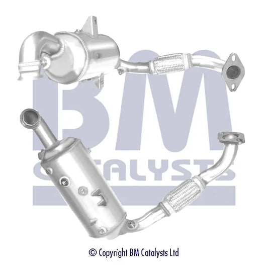HOMOLOGIERT DIESEL KAT & SIC DPF FÜR FORD C-MAX 1.6L DIESEL | EURO 5 | OEM: 1695765 BM CATALYSTS