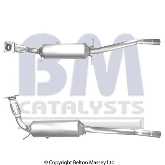 HOMOLOGIERT DIESEL KAT & SIC DPF FÜR FORD TOURNEO 2.2L DIESEL | EURO 4 | OEM: 1542572 BM CATALYSTS