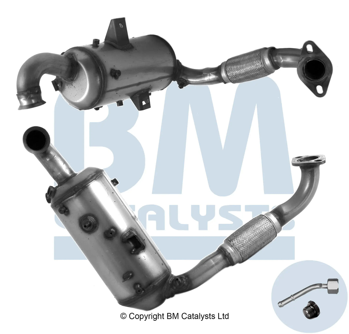 HOMOLOGIERT DIESEL KAT & SIC DPF FÜR FORD TOURNEO CONNECT 1.6L DIESEL | EURO 5 | OEM: 1808670 BM CATALYSTS
