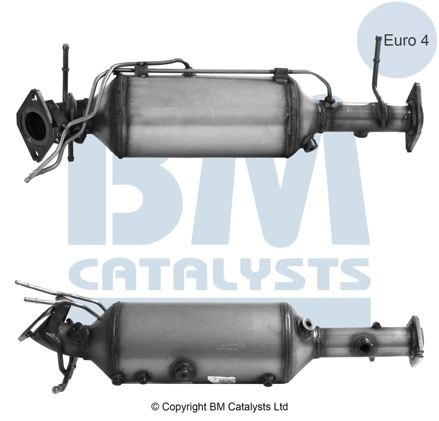 HOMOLOGIERT DIESEL KAT & SIC DPF FÜR MAZDA 3 2L DIESEL | EURO 4 | OEM: R2Y2055XA BM CATALYSTS