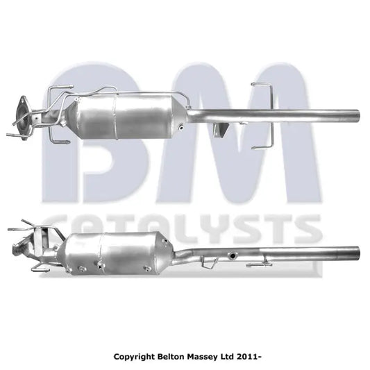 HOMOLOGIERT DIESEL KAT & SIC DPF FÜR MAZDA 6 2L DIESEL | EURO 4 | OEM: RFY602055X BM CATALYSTS