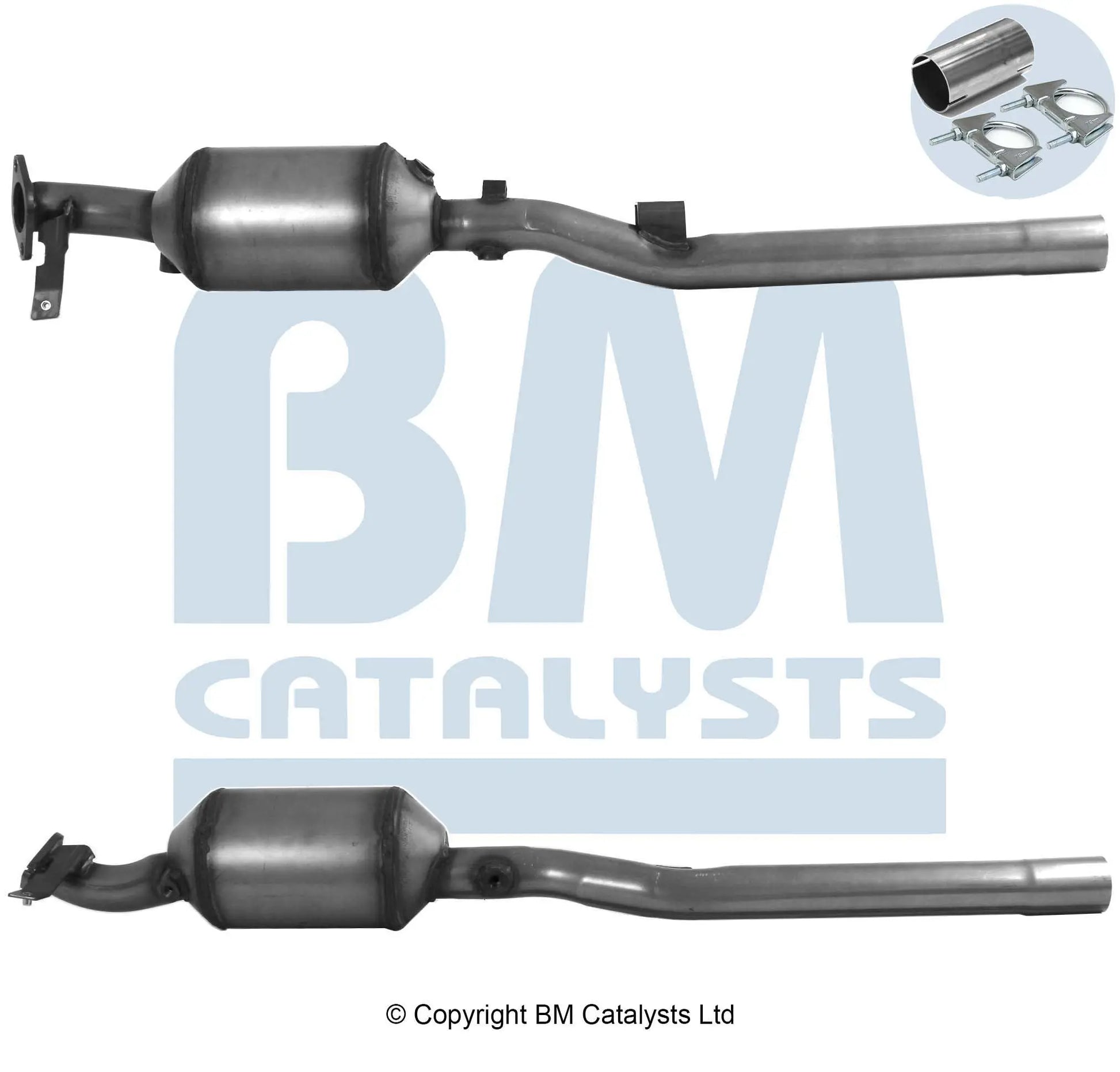 HOMOLOGIERT DIESEL KAT & SIC DPF FÜR MITSUBISHI OUTLANDER 2.2L DIESEL | EURO 5 | OEM: 1570B965 BM CATALYSTS