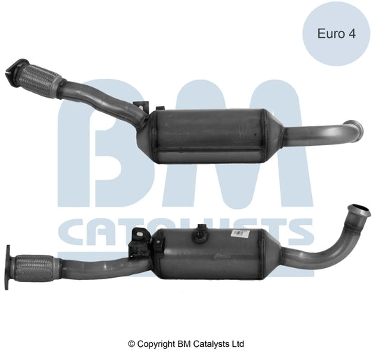 HOMOLOGIERT DIESEL KAT & SIC DPF FÜR NISSAN PRIMASTAR 2L DIESEL | EURO 4 | OEM: 2002000Q0D BM CATALYSTS