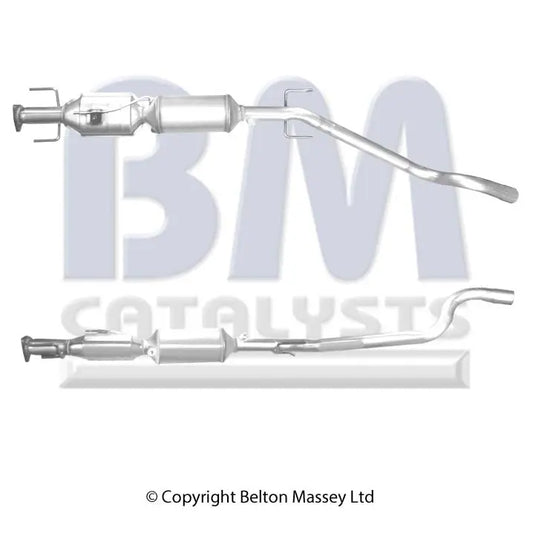 HOMOLOGIERT DIESEL KAT & SIC DPF FÜR OPEL ASTRA H 1.9L DIESEL | EURO 4 | OEM: 13230312 BM CATALYSTS
