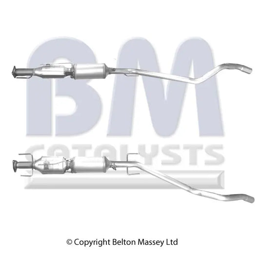 HOMOLOGIERT DIESEL KAT & SIC DPF FÜR OPEL ASTRA H 1.9L DIESEL | EURO 4 | OEM: 13243547 BM CATALYSTS