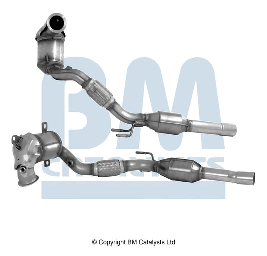 HOMOLOGIERT GPF & BENZIN KAT FÜR VOLKSWAGEN GOLF 1.5L BENZIN | EURO 6 | OEM: 5Q0254504JX BM CATALYSTS