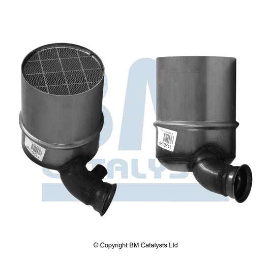 HOMOLOGIERTER SIC-DPF FÜR CITROEN C3 1.4L DIESEL | EURO 5 | OEM: 1606857180 BM CATALYSTS