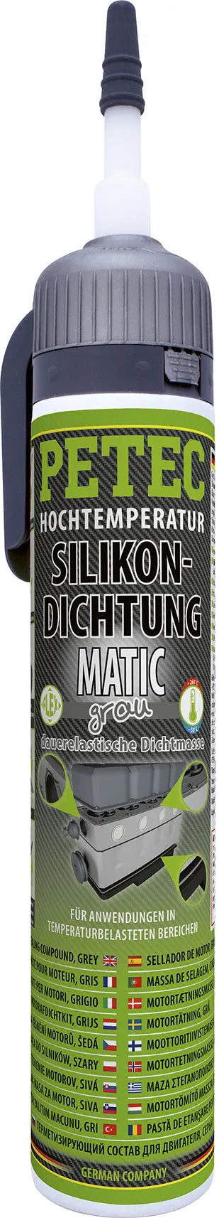 HochtemperaturSilikondichtung MATIC grau - 200ml PETEC