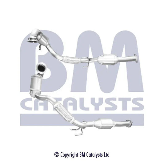 Homologierter Benzin-Katalysator für AUDI A3 5Q0254501HX - BM CATALYSTS BM CATALYSTS