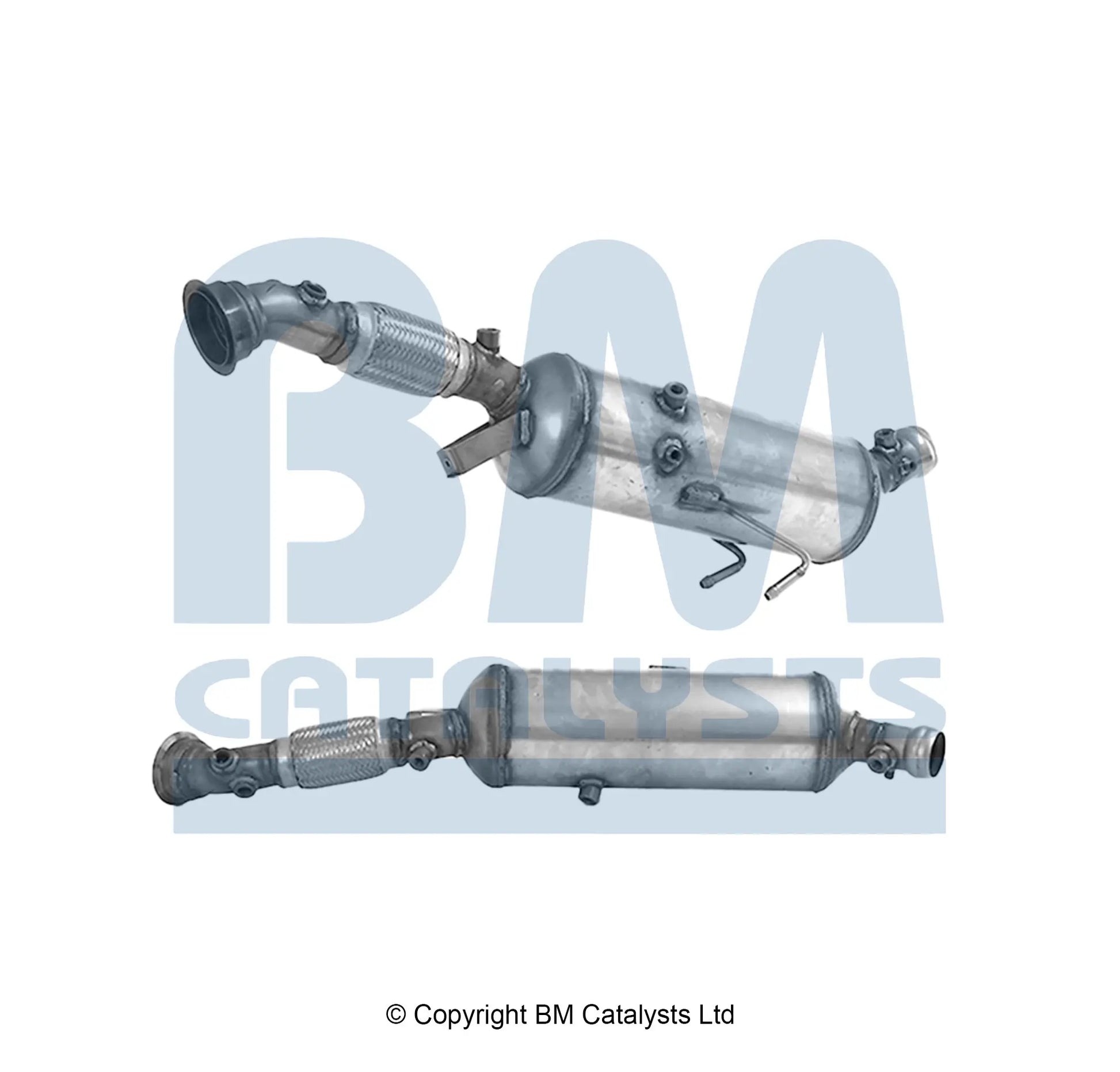 Homologierter Diesel-Katalysator und SiC-DPF für VOLKSWAGEN CRAFTER 2E0254700MX - BM CATALYSTS BM CATALYSTS
