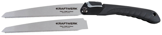 JAPANISCHE ZUGSÄGE FALTBAR & 1 ERSATZBLATT 210MM KRAFTWERK