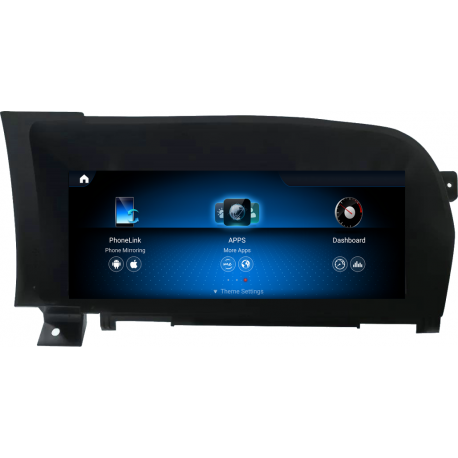 JFSound Android-Autoradio mit Navigation für Mercedes-Benz S W221 2006-2013 Linkslenker, 10,25-Zoll-Display – Produktansicht 1