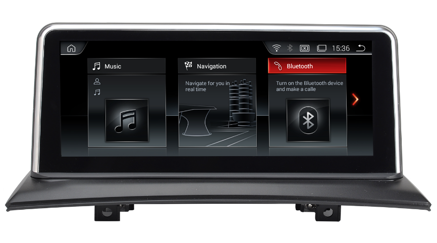 JFSound Android-Autoradio mit Navigation für BMW X3 E83 2004-2010 mit Originalmonitor, 10,25-Zoll-Display, IDR – Produktansicht 2