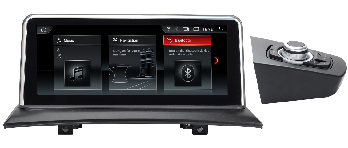 JFSound Android-Autoradio mit Navigation für BMW X3 E83 2004-2010 ohne Originalmonitor, 10,25-Zoll-Display, SMO – Produktansicht 2