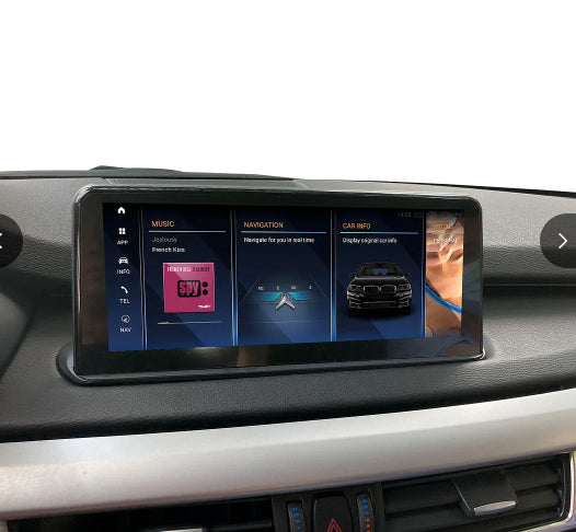 JFSound Android-Autoradio mit Navigation für BMW X5/X6 F15 F16 (2014-2017), 10,25-Zoll-Display, NBT – Produktansicht 3