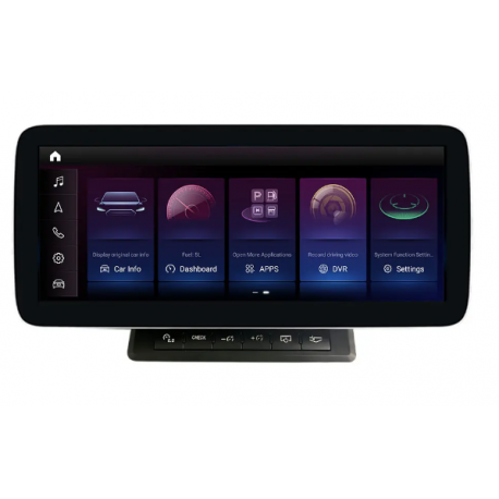 JFSound Android-Autoradio mit Navigation für Audi A6 2005-2011, 12,25-Zoll-Display – Produktansicht 1