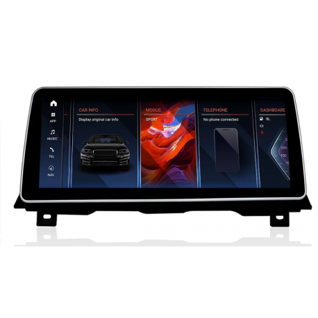 JFSound Android-Autoradio mit Navigation für BMW 5er F10/F11 2013-2017, 12,25-Zoll-Display, NBT – Produktansicht 1