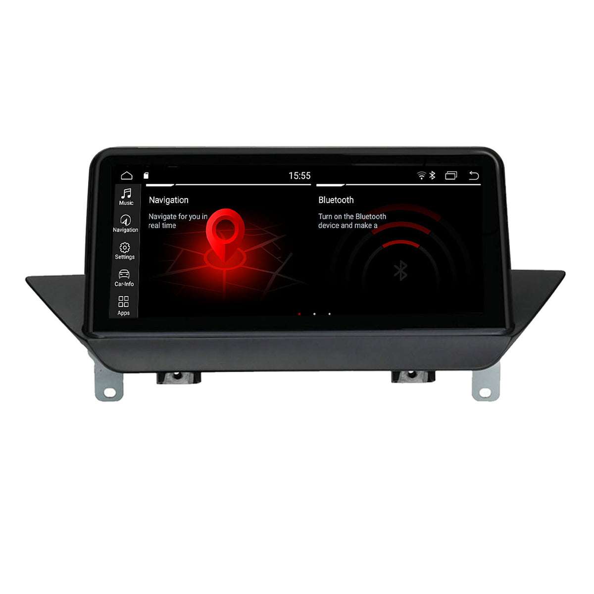 JFSound Android-Autoradio mit Navigation für BMW X1 E84 2009-2015, 12,25-Zoll-Display, CIC – Produktansicht 1