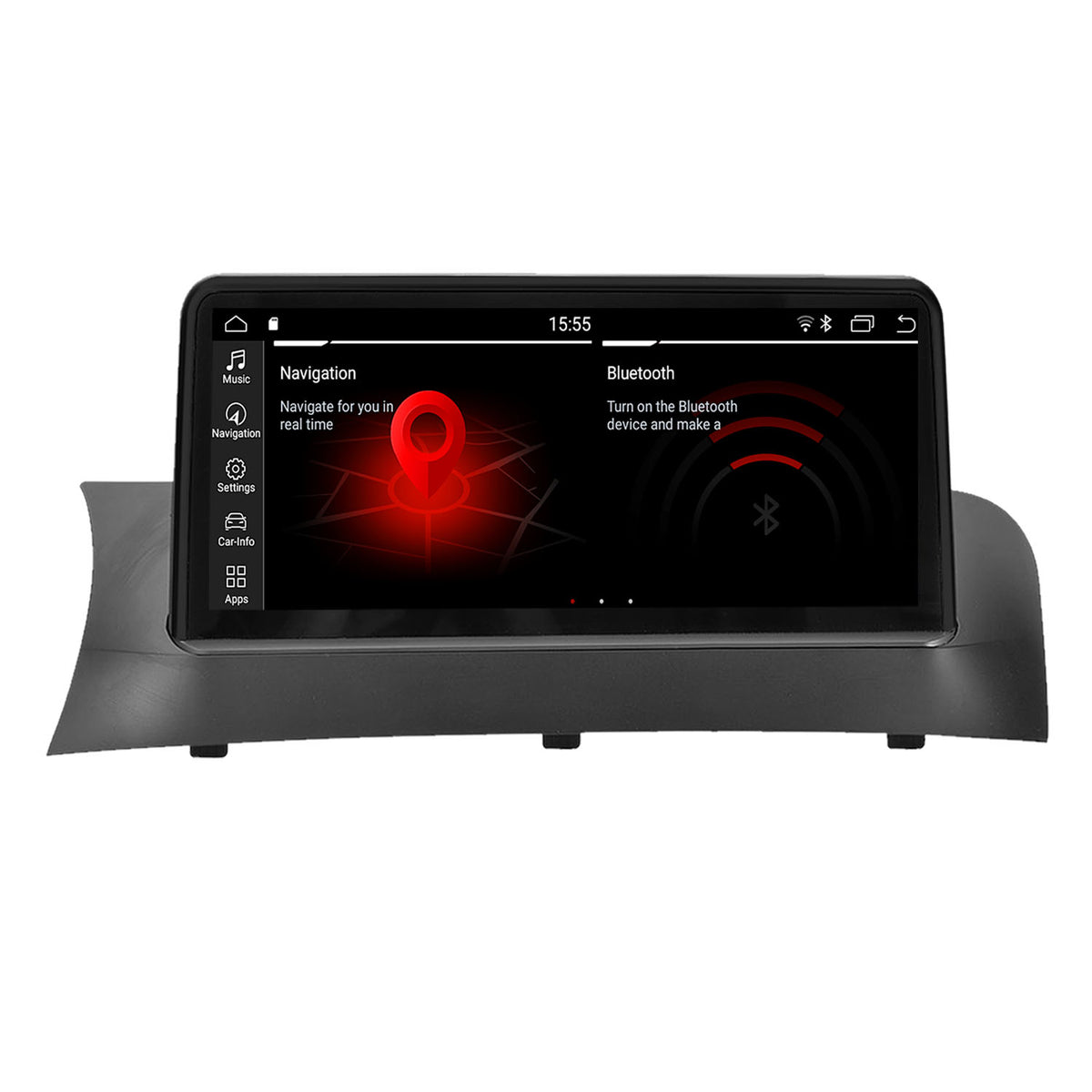 JFSound Android-Autoradio mit Navigation für BMW X3 X4 F25 F26, 12,25-Zoll-Display, NBT – Produktansicht 1