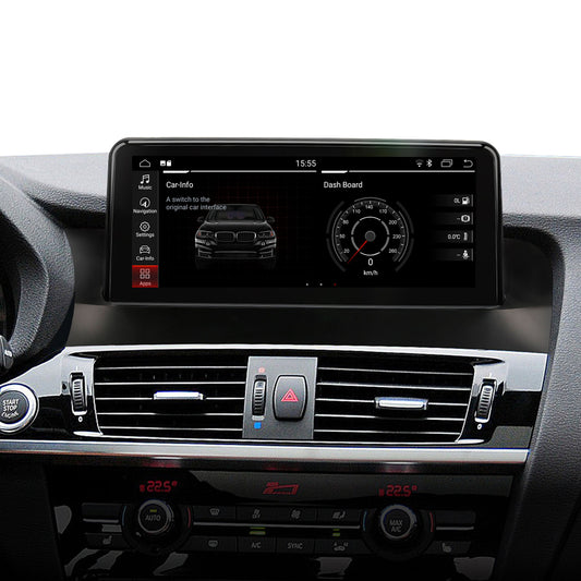 JFSound Android-Autoradio mit Navigation für BMW X3 X4 F25 F26, 12,25-Zoll-Display, NBT – Produktansicht 2