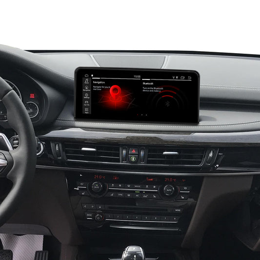JFSound Android-Autoradio mit Navigation für BMW X5 E70 (2011-2013) / BMW X6 E71 (2011-2014), 12,25-Zoll-Display, CIC – Produktansicht 2