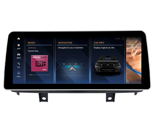 JFSound Android-Autoradio mit Navigation für BMW X5/X6 F15/F16 (2014-2017), 12,25-Zoll-Display, NBT – Produktansicht 2