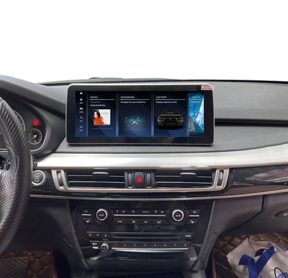 JFSound Android-Autoradio mit Navigation für BMW X5/X6 F15/F16 (2014-2017), 12,25-Zoll-Display, NBT – Produktansicht 3