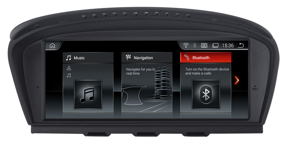 JFSound Android-Autoradio mit Navigation für BMW 3er (2009-2012) / 5er (2009-2010), 8,8-Zoll-Display, CIC – Produktansicht 2