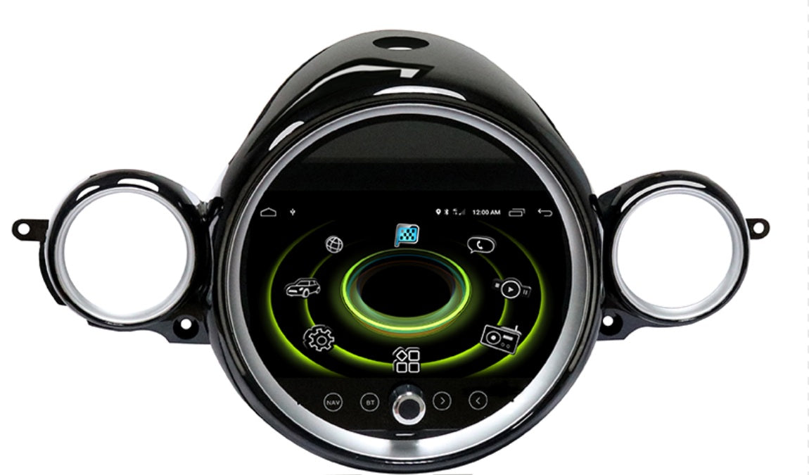 JFSound Android-Autoradio mit Navigation für MINI R60 Klimabedienung mittig, 9-Zoll-Display – Produktansicht 3
