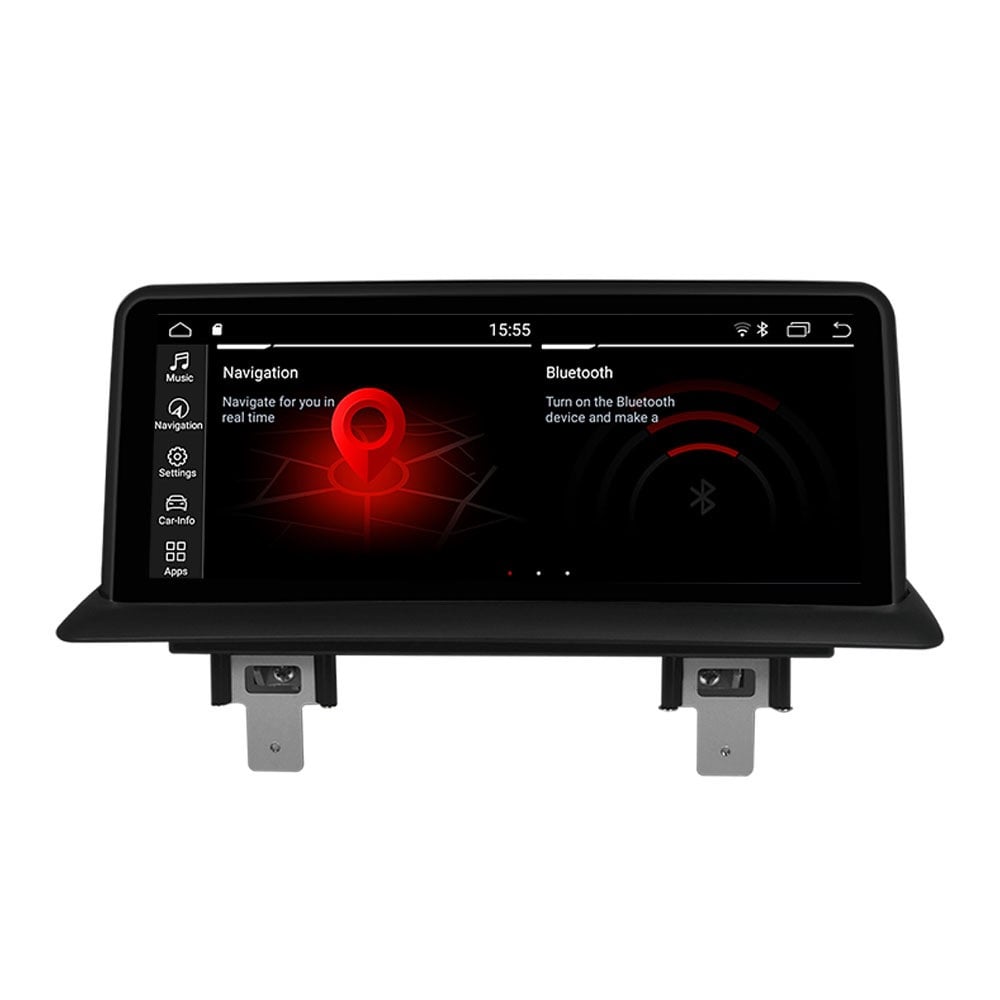 JFSound Android-Autoradio mit Navigation für BMW 1er E81/E82/E87/E88 2005-2012, 10,25-Zoll-Display, SMO – Produktansicht 1
