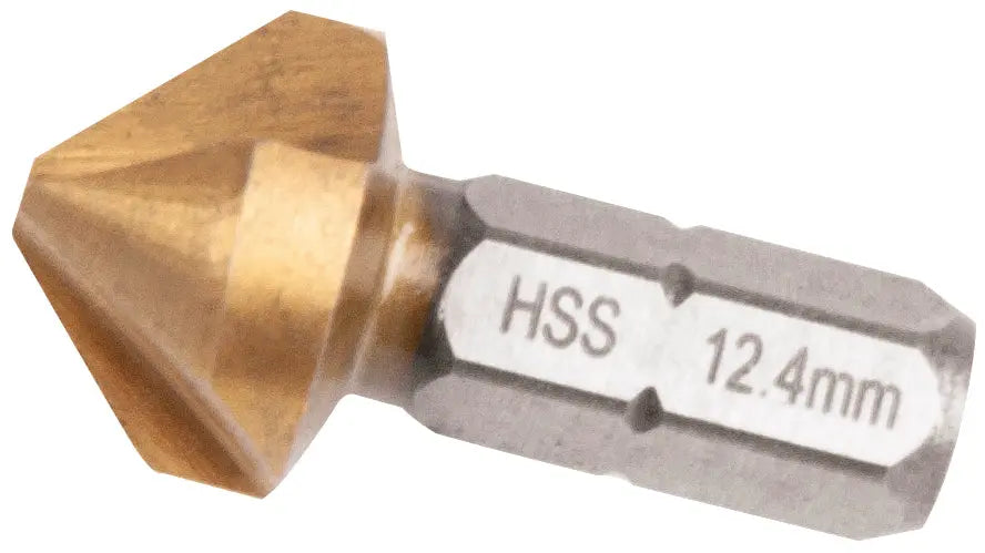 KEGELSENKER-BIT, HSS, 12,4 MM X 90°, 1/4" X 25 MM KRAFTWERK