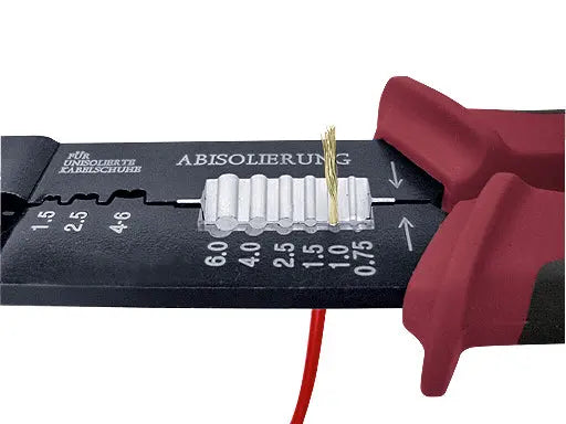 KOMBI-ABISOLIER- UND KABELSCHUHZANGE KRAFTWERK
