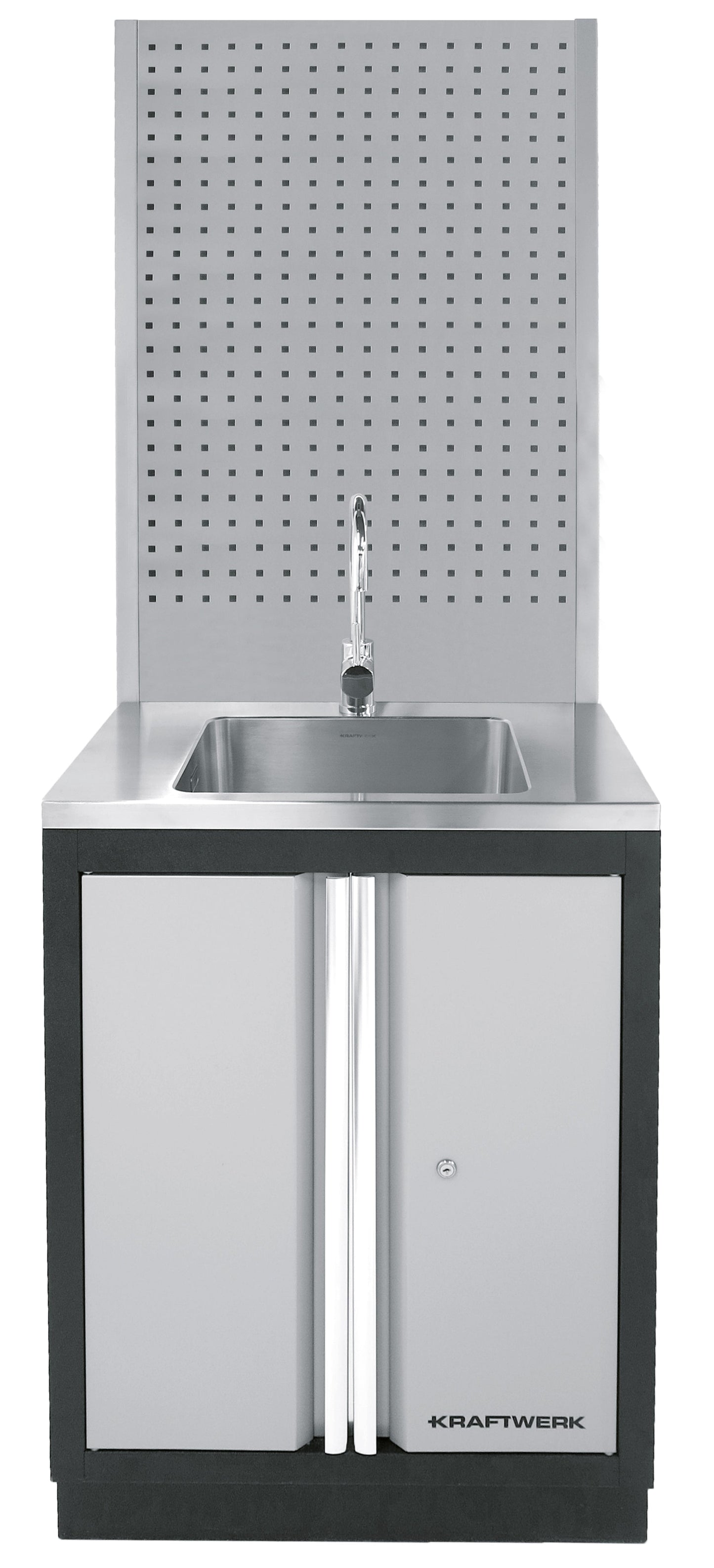 KRAFTWERK UNTERSCHRANK MIT EDELSTAHLSPÜLE KRAFTWERK INDUSTRY