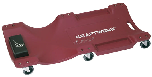 KUNSTSTOFF-LIEGEPRITSCHE MIT 6 RAD KRAFTWERK