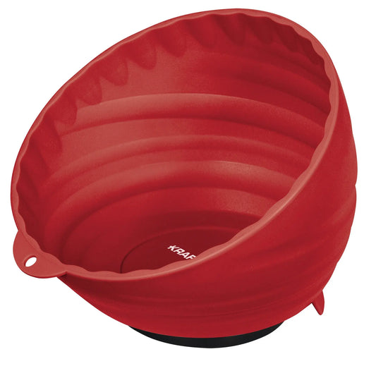 KUNSTSTOFF-MAGNETSCHALE, ROT, Ø 150 MM KRAFTWERK