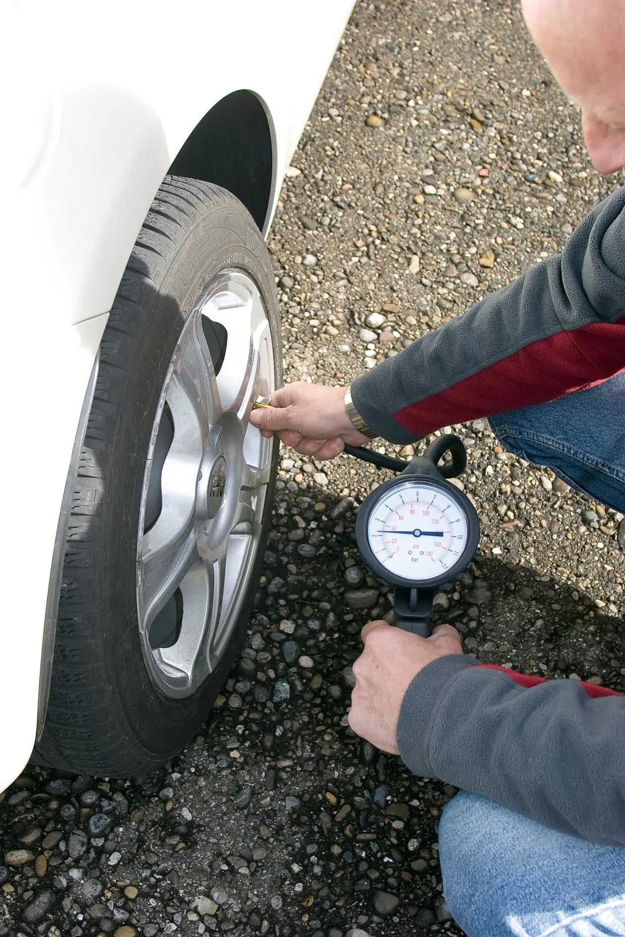KW REIFENFÜLLER MIT ANALOG-MANOMETER KRAFTWERK