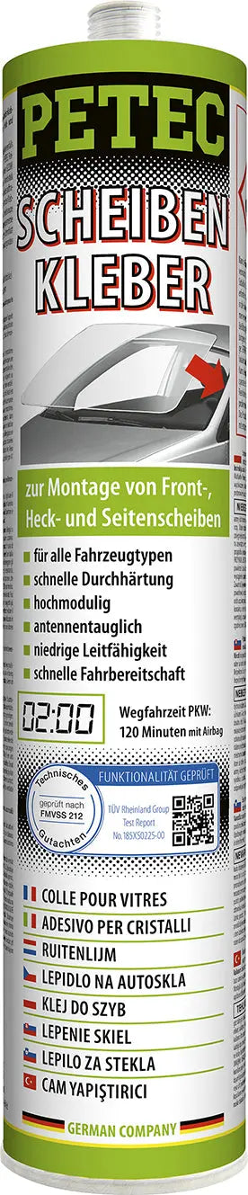 Kartusche - Scheibenkleber - 310 ml Kartusche PETEC