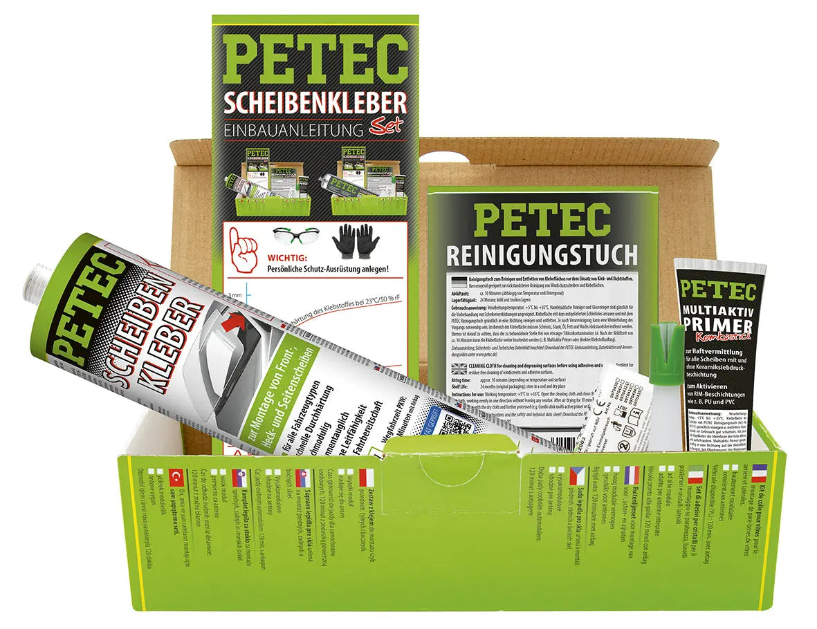 Kartusche - Scheibenkleber-Set - 310 ml Kartuschen-Set PETEC