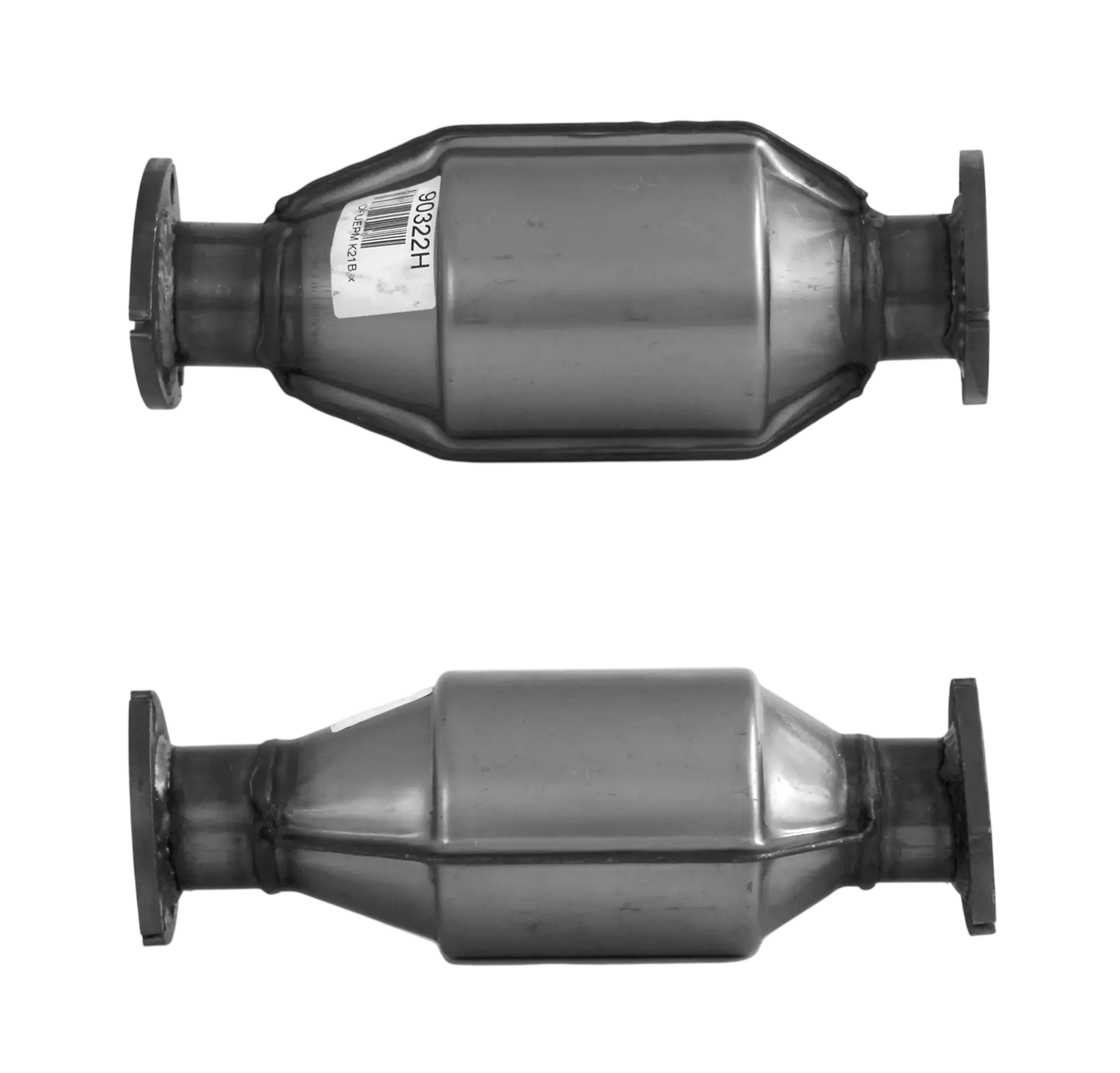 Katalysator E-Prüfzeichen Homologiert Benzinkat Kat bis EURO 2 E-Prüfzeichen für AUDI 80 1.8L 8v SF Motor Kat u.a. BM CATALYSTS