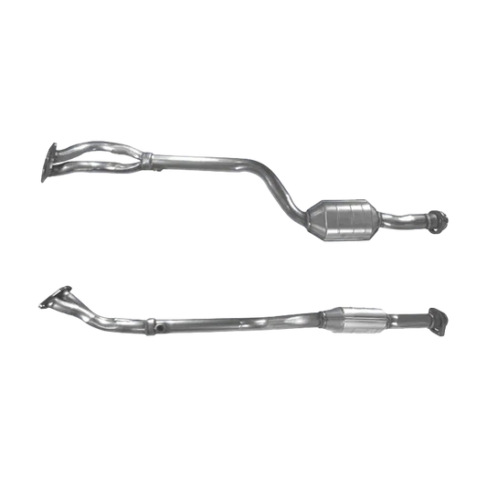 Katalysator E-Prüfzeichen Homologiert Benzinkat Kat bis EURO 2 E-Prüfzeichen für BMW 318i 1.9L E36 Ti Compact u.a. BM CATALYSTS
