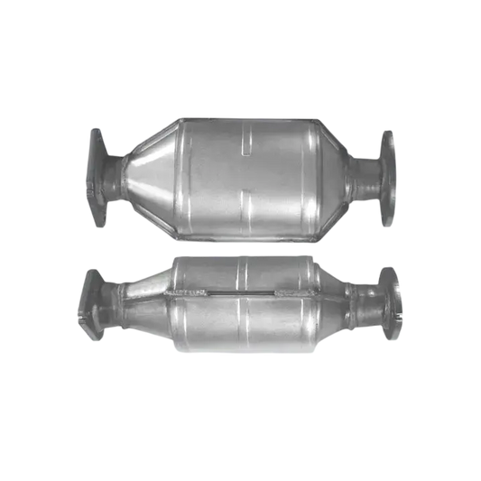 Katalysator E-Prüfzeichen Homologiert Benzinkat Kat bis EURO 2 E-Prüfzeichen für DAIHATSU SPORTRAK 1.6L 16 V 345 mm lang u.a. BM CATALYSTS