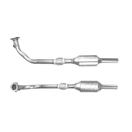 Katalysator E-Prüfzeichen Homologiert Benzinkat Kat bis EURO 2 E-Prüfzeichen für FIAT PANDA 1.1L 176B2 Motor inkl. 4x4 u.a. BM CATALYSTS