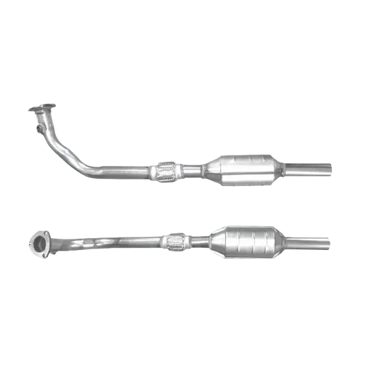 Katalysator E-Prüfzeichen Homologiert Benzinkat Kat bis EURO 2 E-Prüfzeichen für FIAT PANDA 1.1L 176B2 Motor inkl. 4x4 u.a. BM CATALYSTS