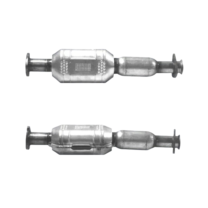 Katalysator E-Prüfzeichen Homologiert Benzinkat Kat bis EURO 2 E-Prüfzeichen für FIAT TEMPRA 1.6L dh 3 Bolzen zum Vorderrohr u.a. BM CATALYSTS