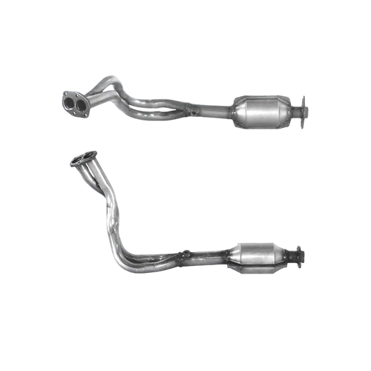 Katalysator E-Prüfzeichen Homologiert Benzinkat Kat bis EURO 2 E-Prüfzeichen für FIAT UNO 1.4L 70 ie Vorrohr und Kat u.a. BM CATALYSTS