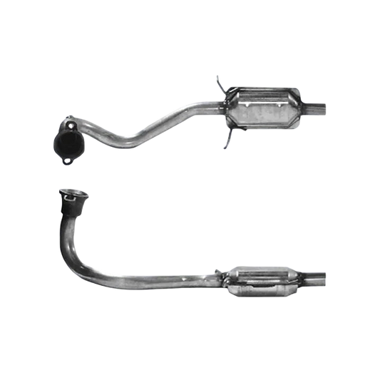 Katalysator E-Prüfzeichen Homologiert Benzinkat Kat bis EURO 2 E-Prüfzeichen für FORD FIESTA 1.6L 16-V-ZH16-Motor u.a. BM CATALYSTS